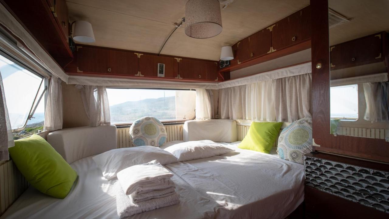 Caravan Fishing Spot Porto Roxa Agios Leon Zewnętrze zdjęcie