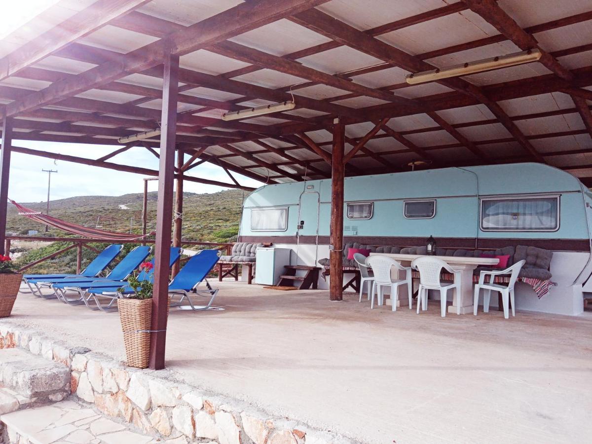 Caravan Fishing Spot Porto Roxa Agios Leon Zewnętrze zdjęcie